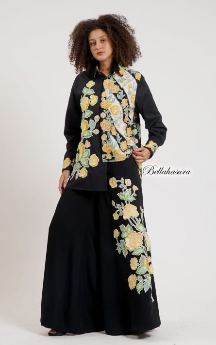 Hara Blouse Batik Encim With Embroidery 3D - Image 3