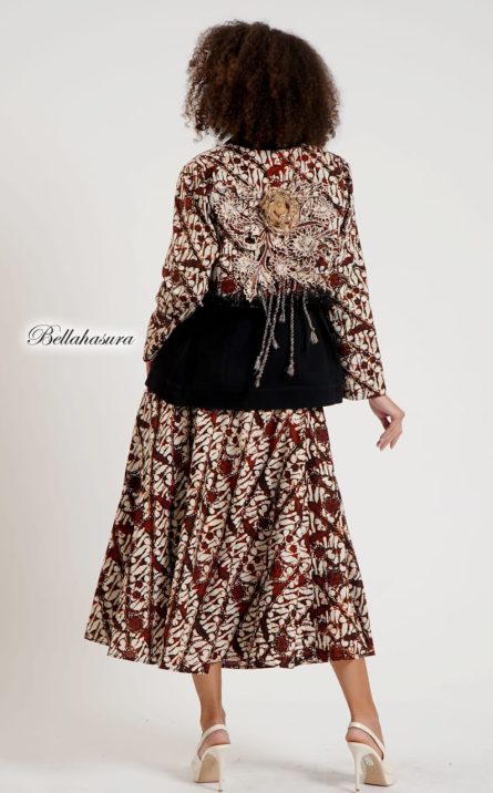 Bolero Naya Sogan Batik Trampunto Embroidery 3D - Image 2