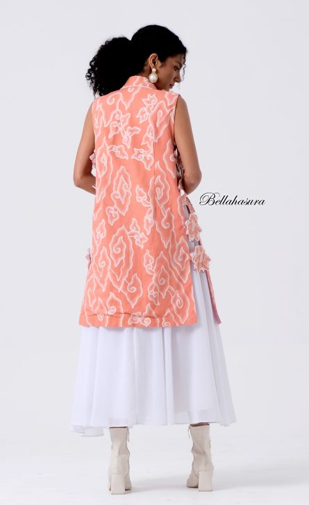 Vest 90 Batik Tulis Mega Mendung - Image 6